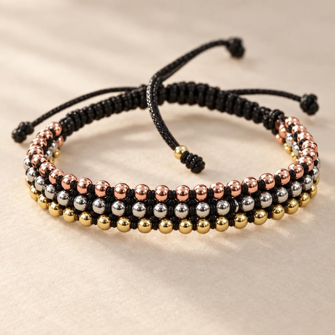 PULSERA 3 CARRILES DIFERENTE