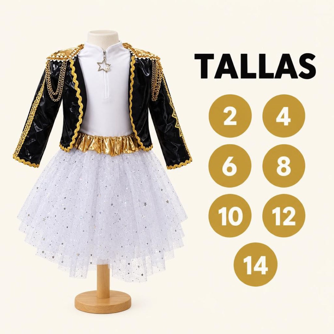 disfraz  kpop tutu niña Halloween