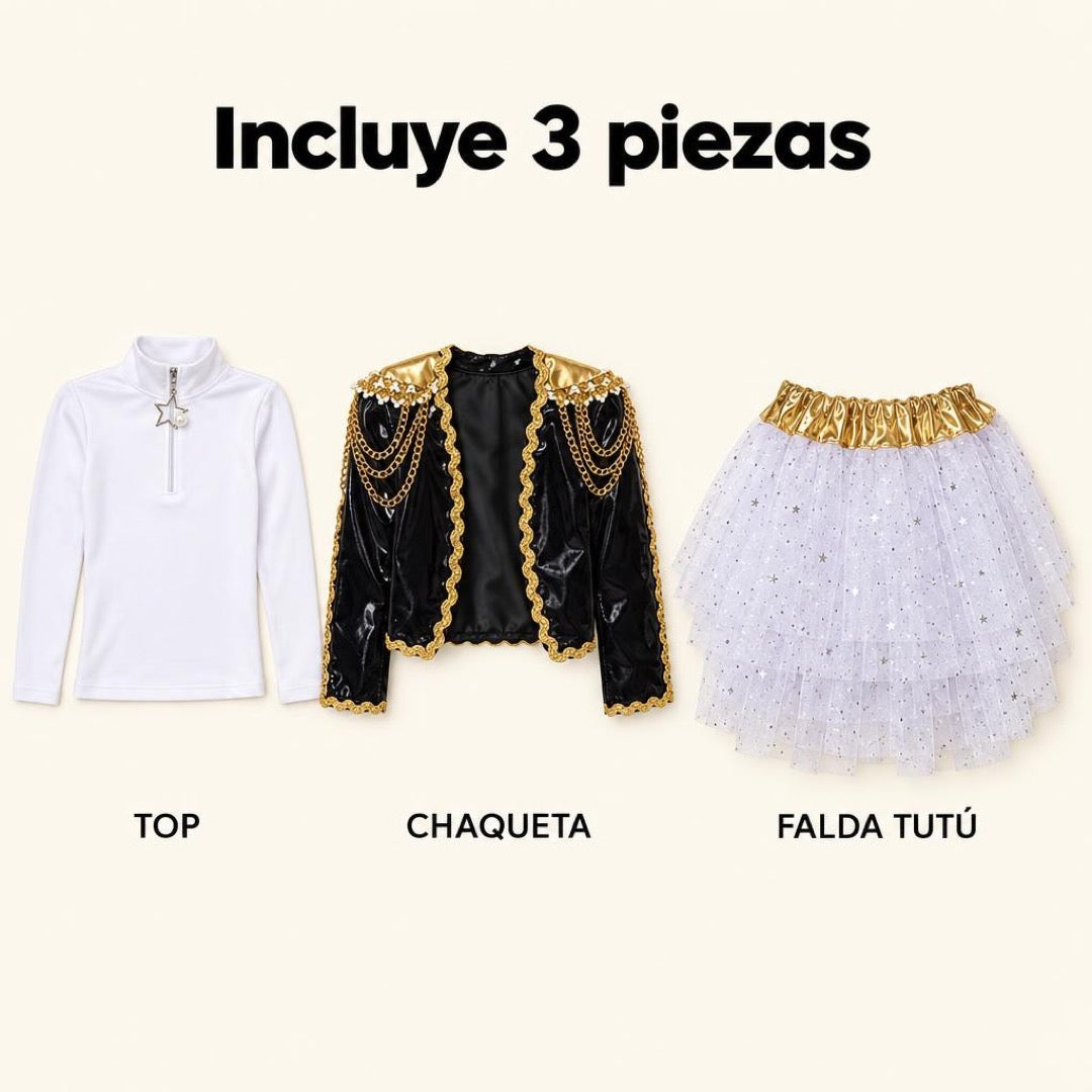 disfraz  kpop tutu niña Halloween