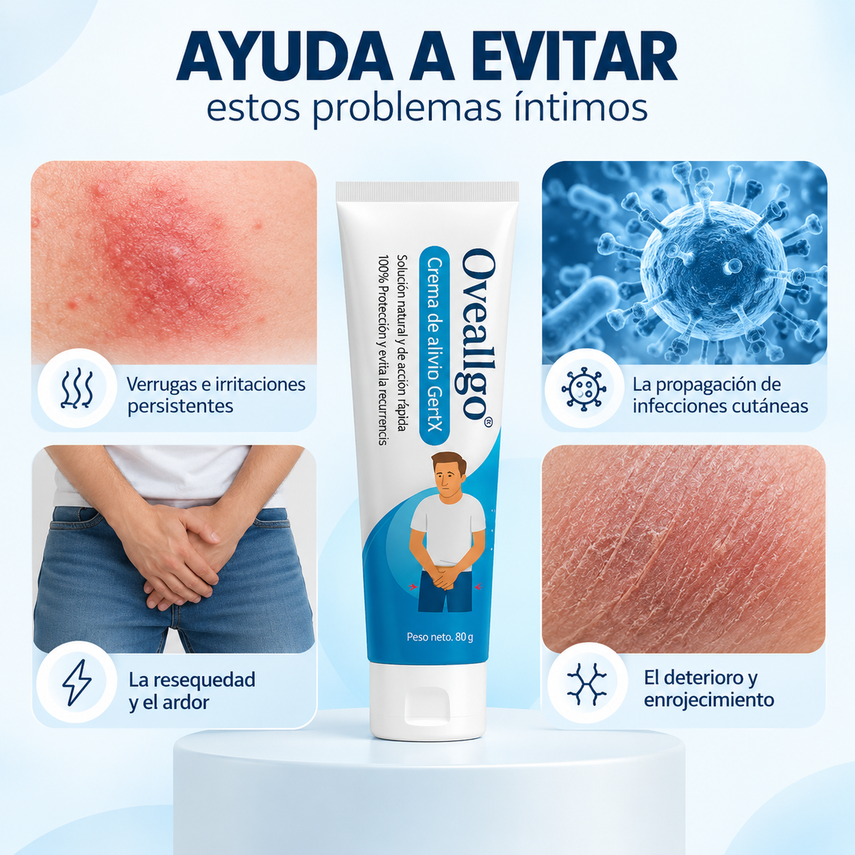 Crema para el alivio Oveallgo®