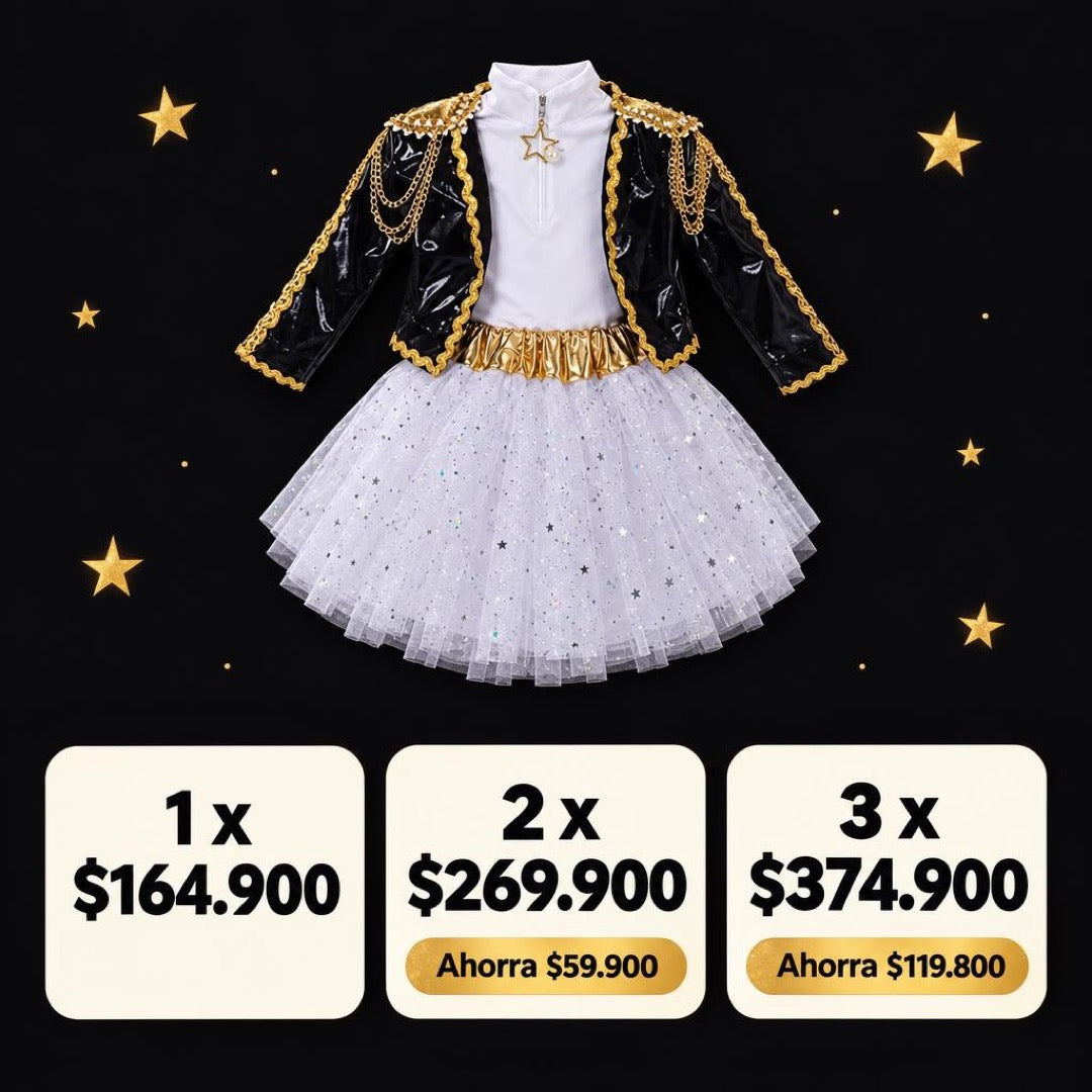 disfraz  kpop tutu niña Halloween